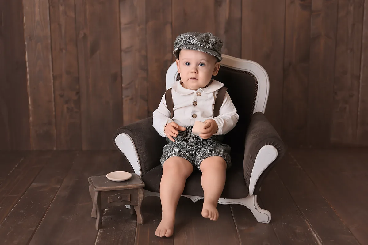 Baby-Bilderbuch-Moment