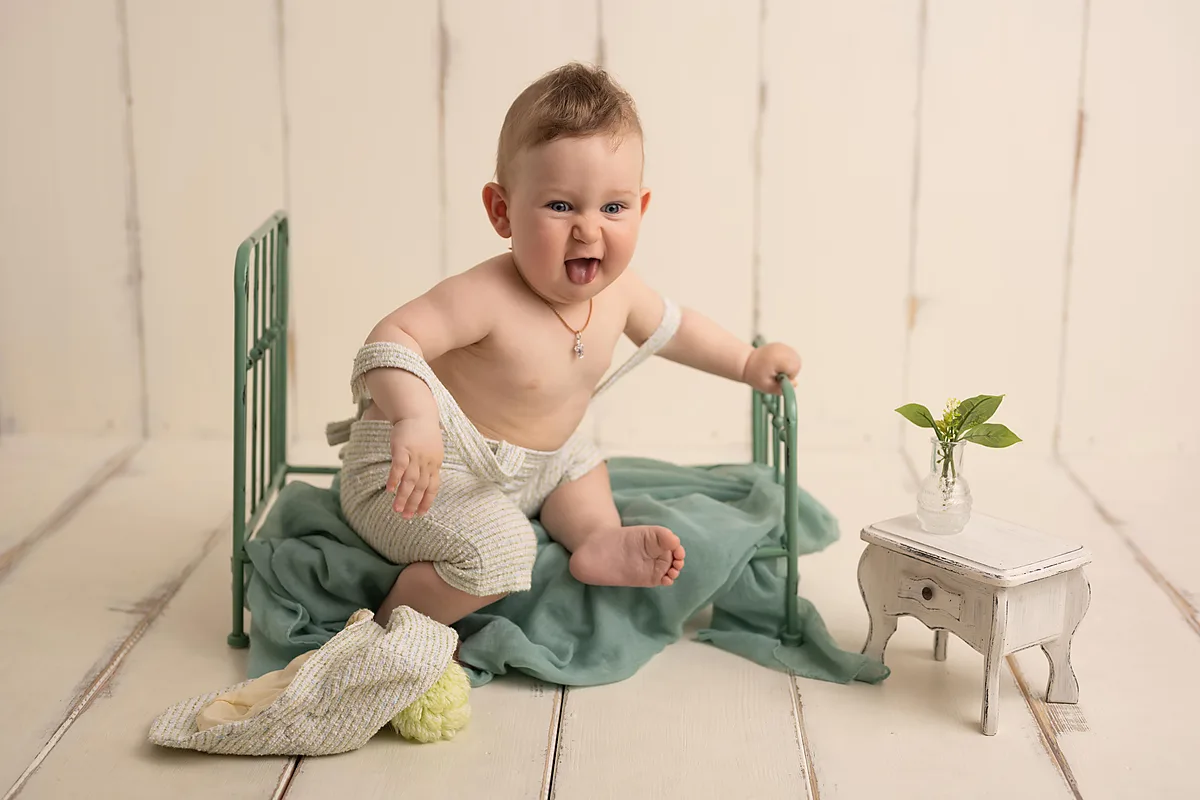 Babyshooting – lebendige, fröhliche Stimmung