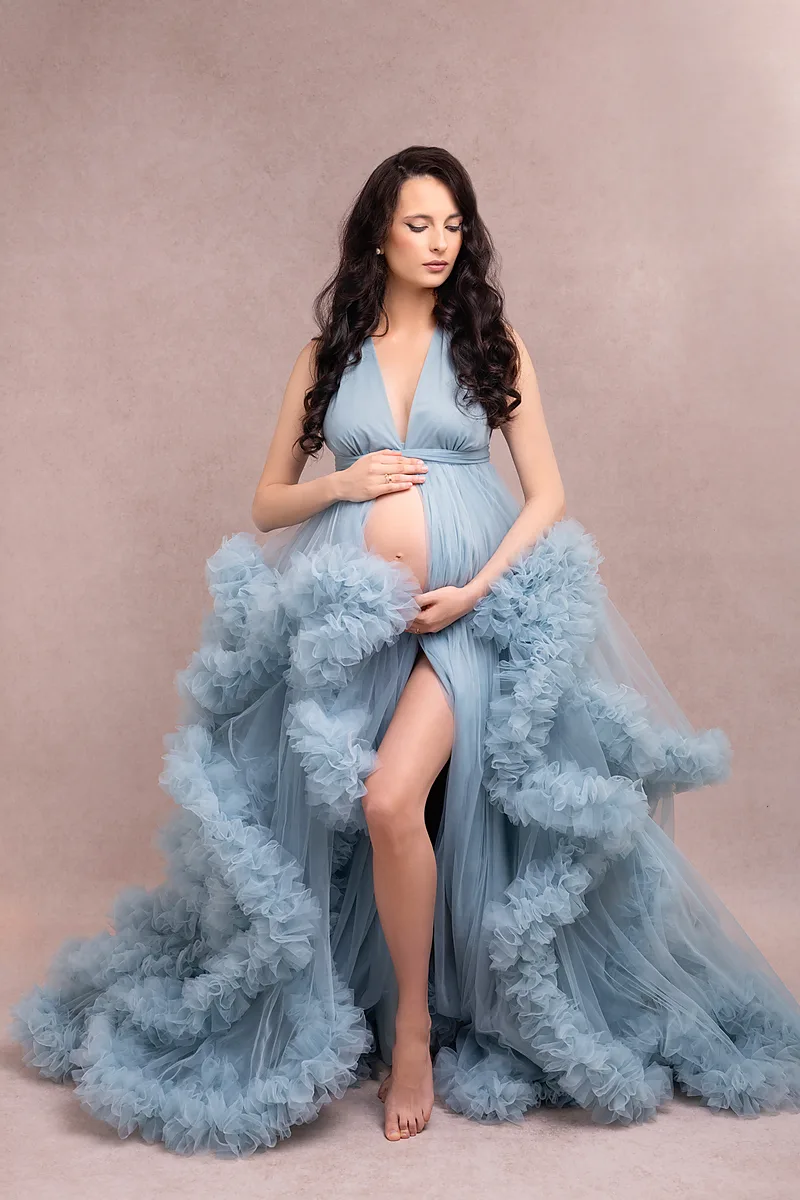 Babybauch-Pastelltoene-Studio