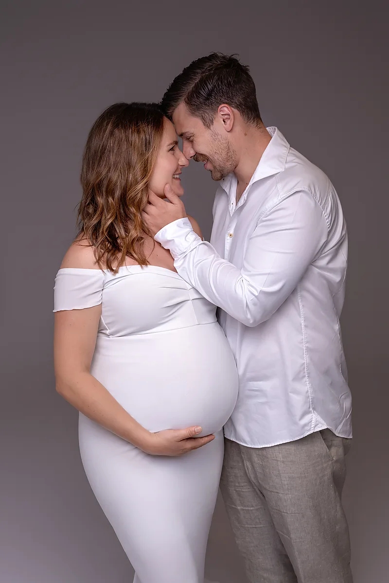 Babybauch-von-oben