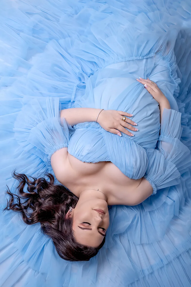 Babybauchshooting – weiche, diffuse Beleuchtung