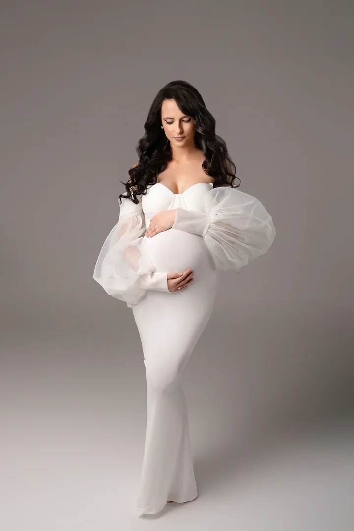 Babybauch Fotoshooting im Fotostudio Aarburg
