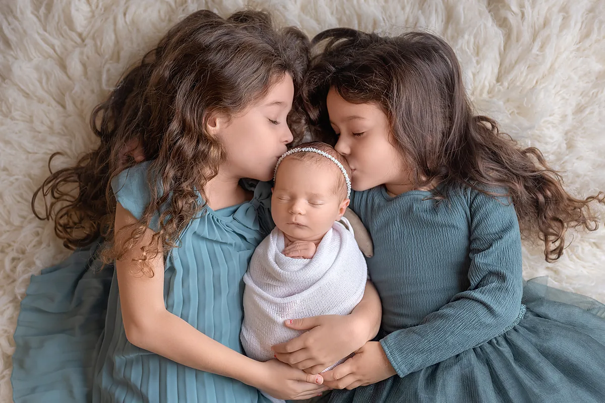 Babyfoto (Newborn) – sanfte Farben, weiches Licht