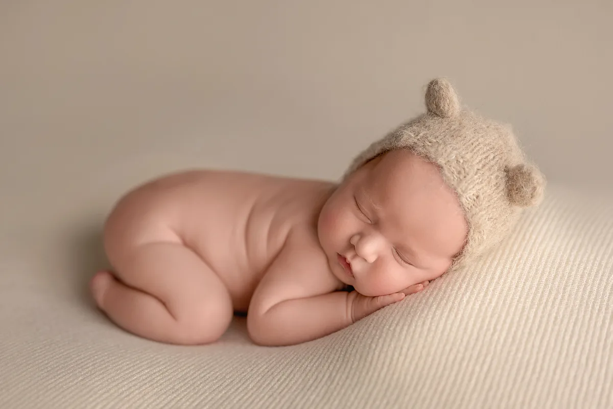 Baby-Korbpose