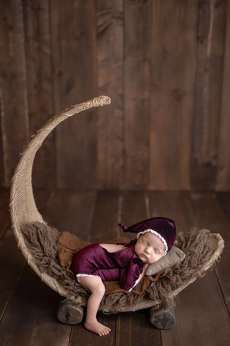 Newborn-Fotografie – zartes Detailfoto