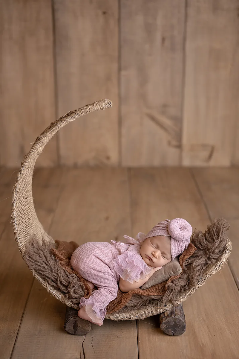Newborn-Shooting – zeitlose Schwarz-Weiss-Aufnahme