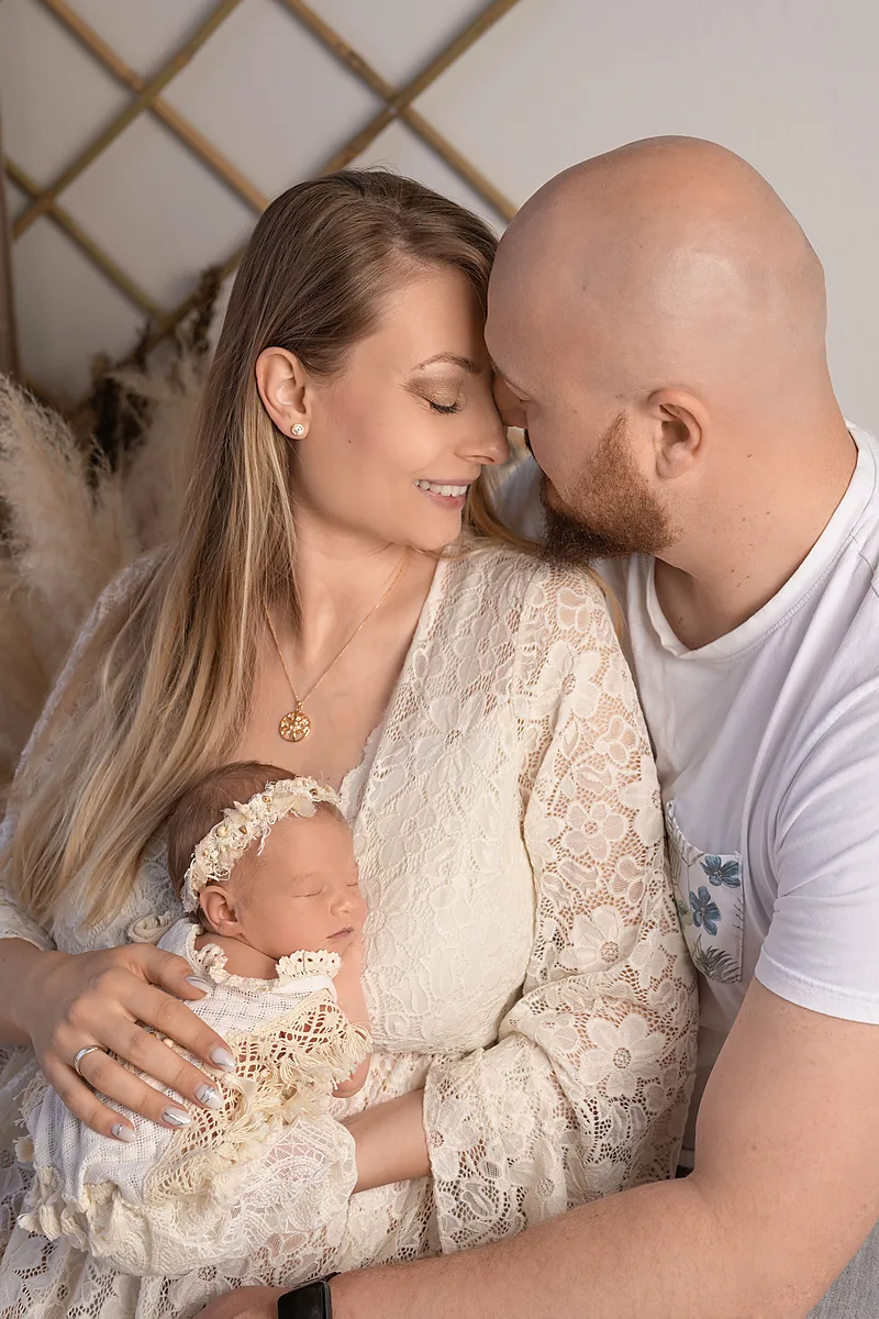 Newborn-Strickmuetze